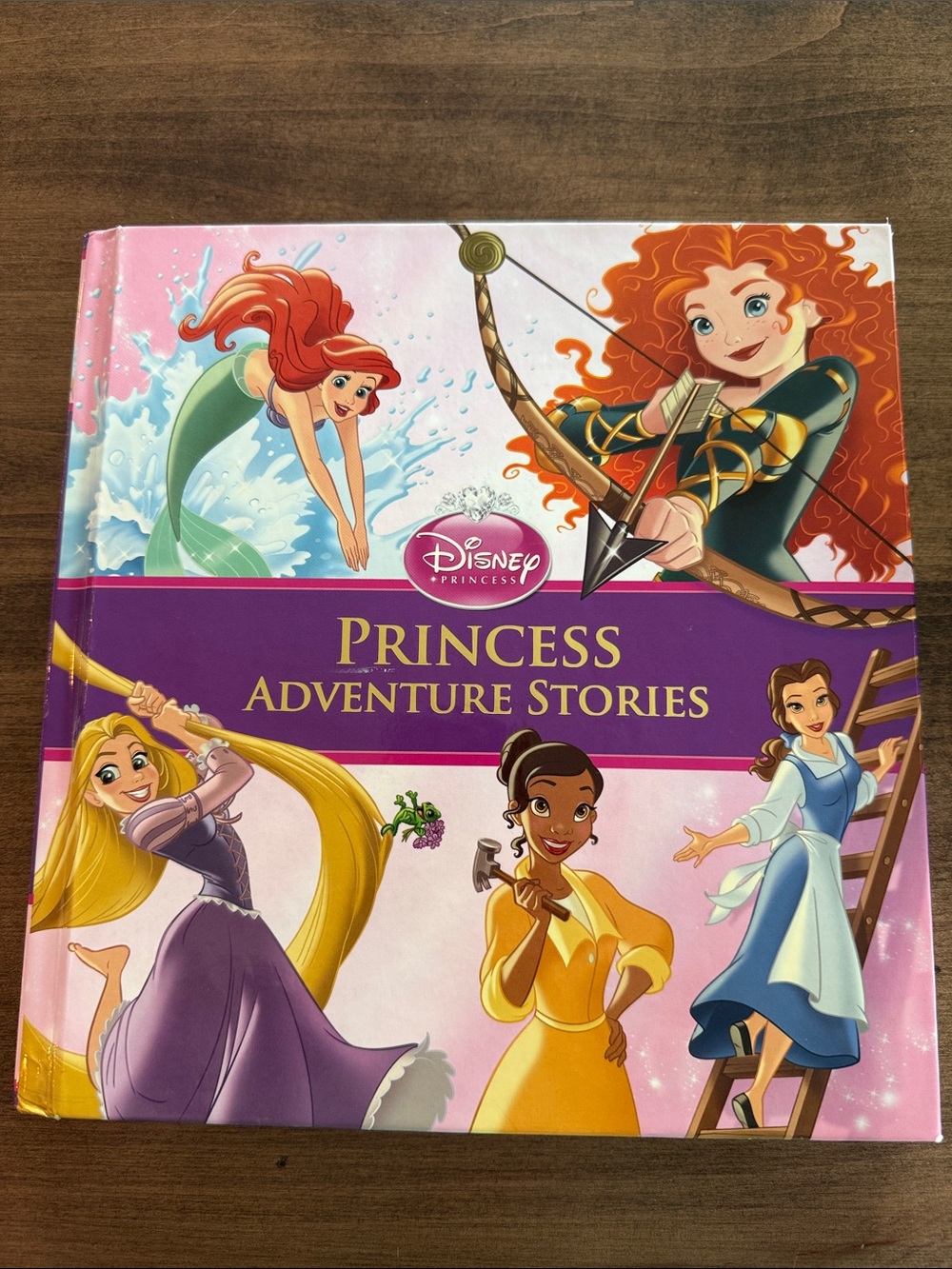 Disney Princess Adventure Stories - Pink & Purple Cover